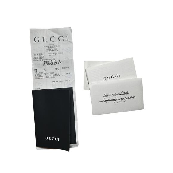 GUCCI Quilted Leather Horsebit Chain Medium Shoulder Bag Limited Edition Black - Picture 10 of 11